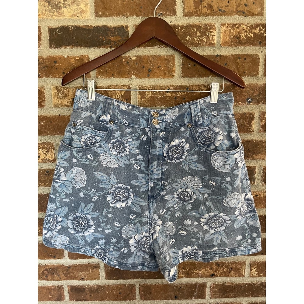 Vintage Denim Republic Floral Shorts